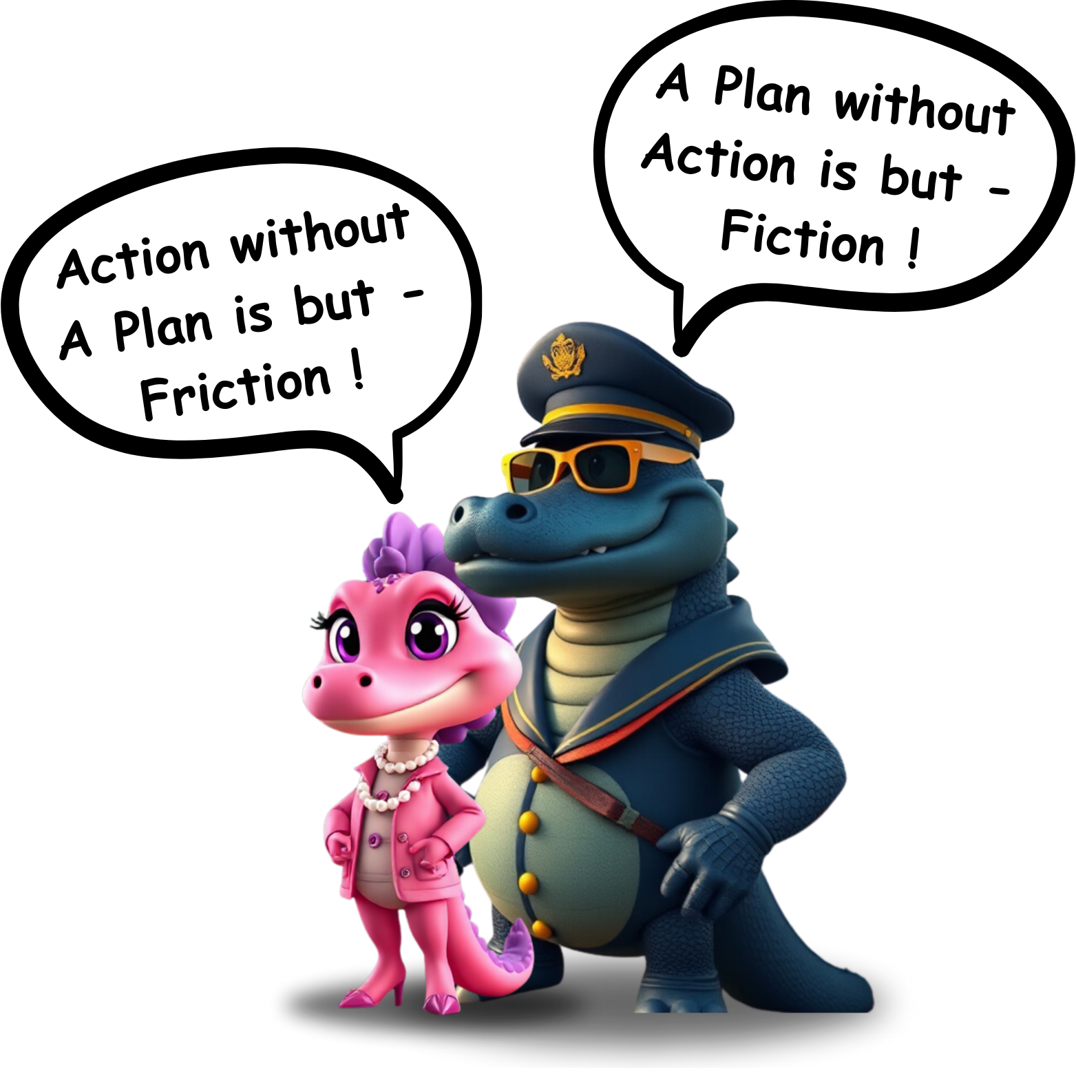 Naavi & Delli Gator's Quotes